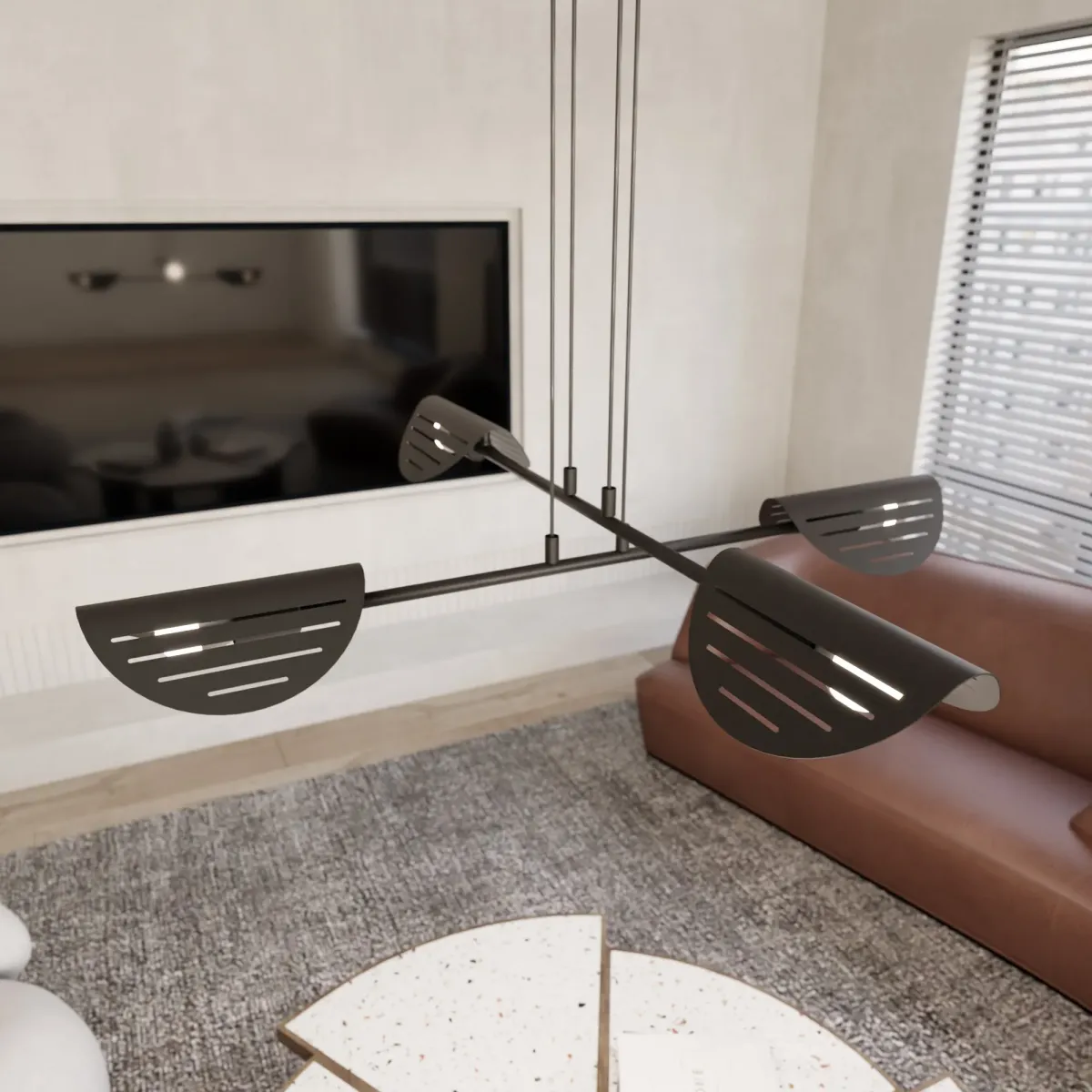 Lampa wisząca SABER 4 EMIBIG