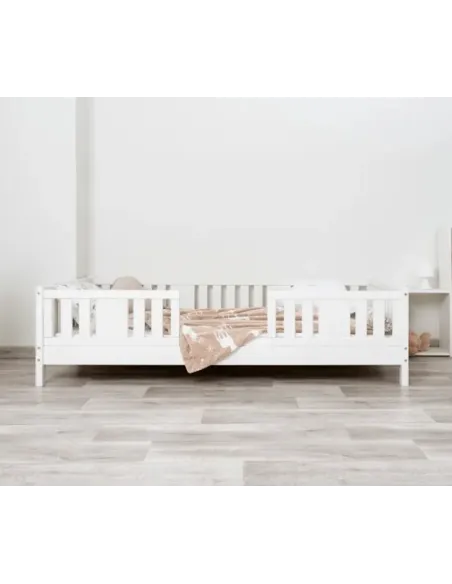 Łóżko pojedyncze drewniane NIKO MEBLE WRÓBEL