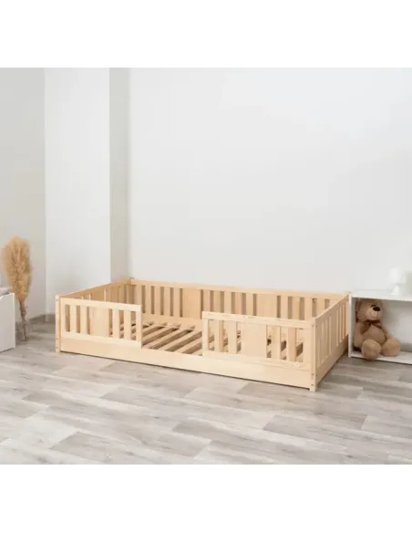 Łóżko pojedyncze drewniane NIKO MEBLE WRÓBEL