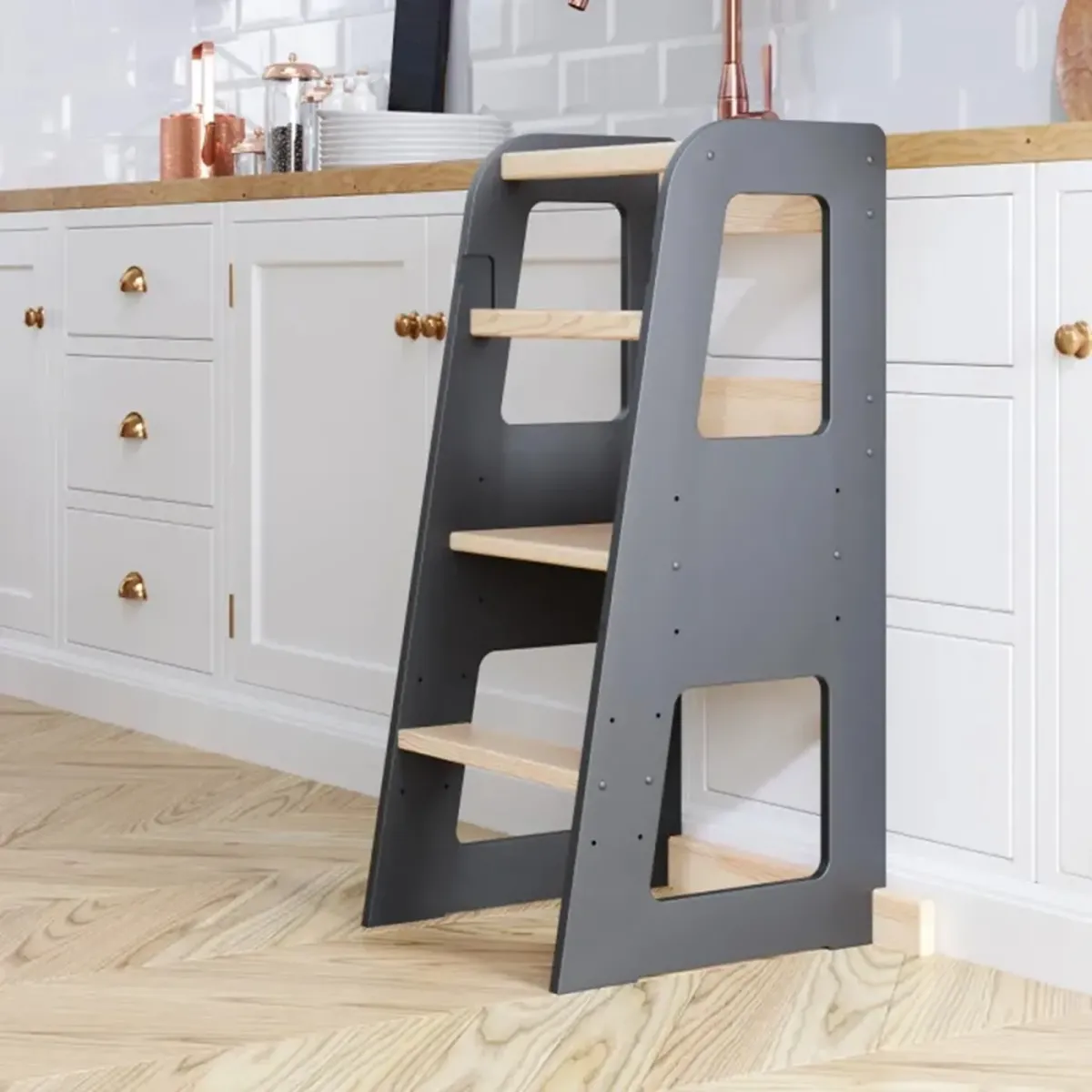 Pomocnik Kuchenny Kitchen Helper standardowy czarny MEBLE WRÓBEL