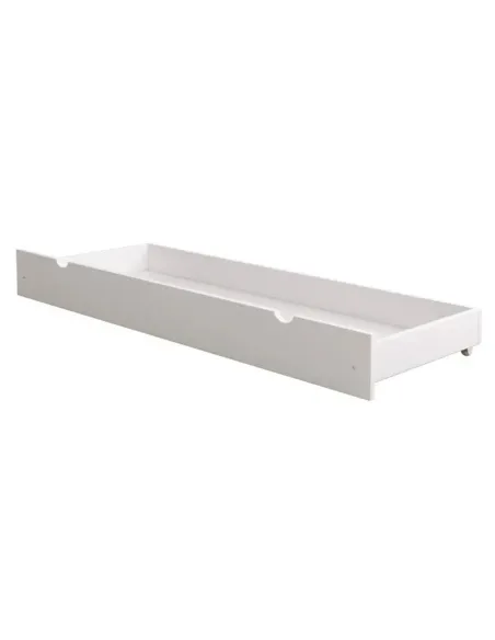 Szuflada pojedyncza do łóżka biały MEBLE WRÓBEL