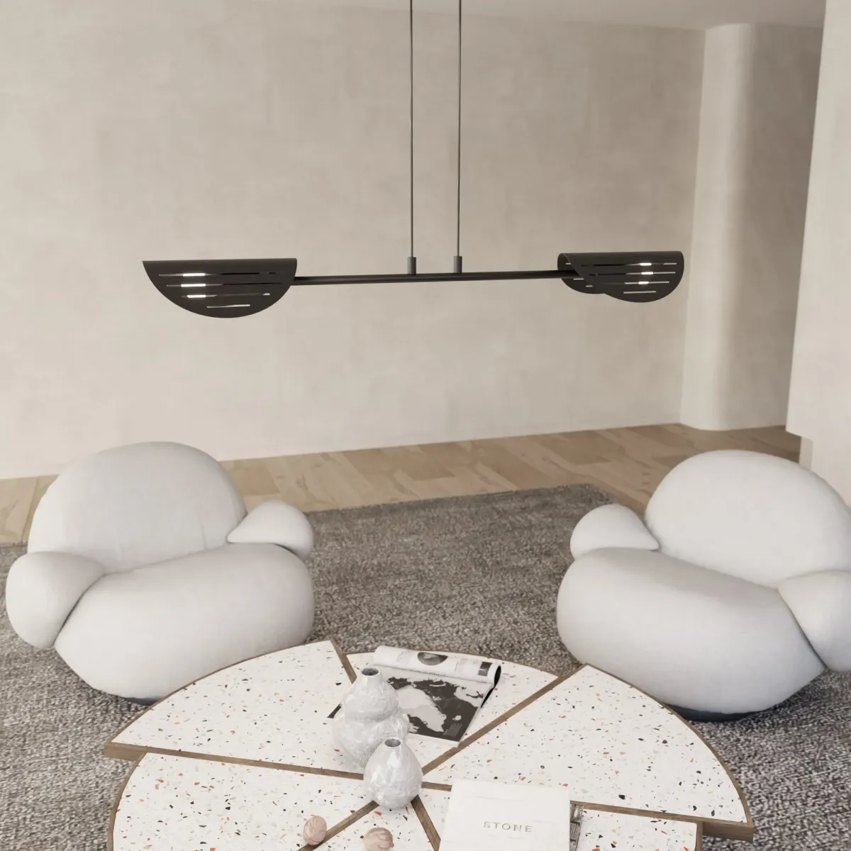 Lampa wisząca SABER 2 EMIBIG