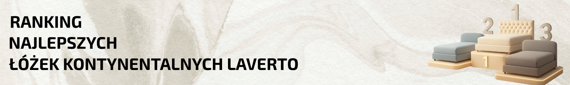 Ranking łóżek kontynentalnych Laverto – TOP 5
